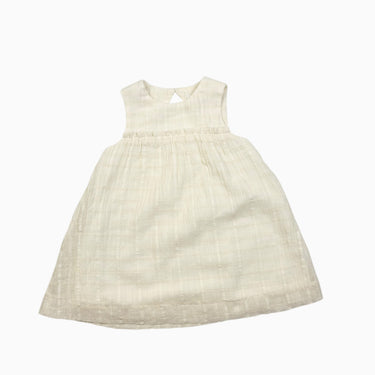 Robe vanille 12-18M