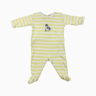 Pyjama à rayures jaune 'enfant' 3M