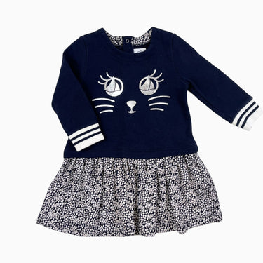 Robe marine 'chat' 12M