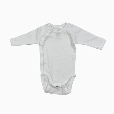 Cache-couche blanc manche longue NB