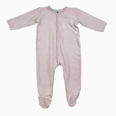 Pyjama rose en ratine de coton 18M
