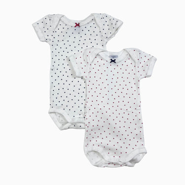 Duo de cache-couche blanc 'coeurs' 3M
