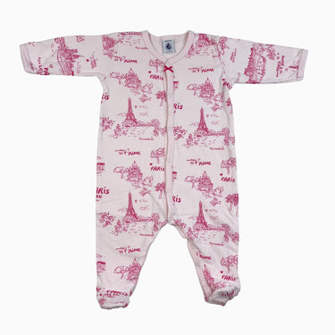 Pyjama rose 'Paris je t'aime' 6M