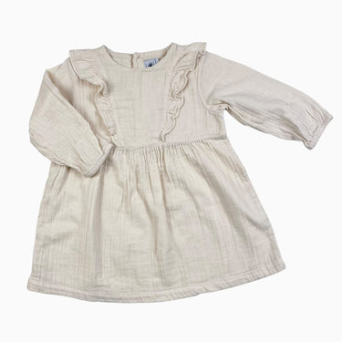 Robe vanille en mousseline 24M
