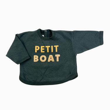 Pull vert 'Petit Boat' 6M