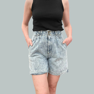 Bermudas en coton chambray pour femmes 40EU