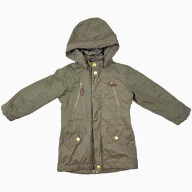 Manteau mi-saison 'Altina' vert olive 4Y