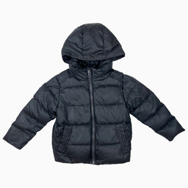 Manteau noir 'Road Coat Down' 4Y