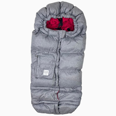 Chancelière grise doublée en polar 6M-4Y