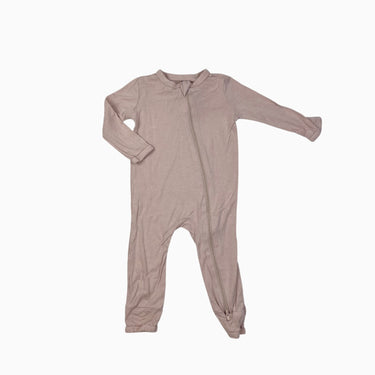 Pyjama pêche en bambou et spandex 6-12M