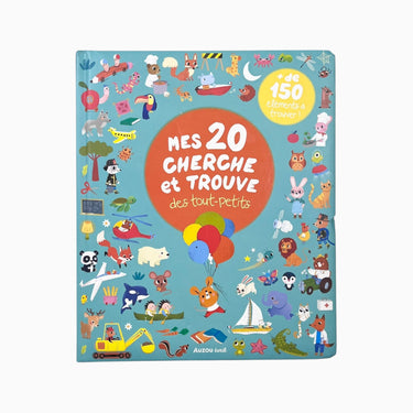 Livre cartonné cherche et trouve