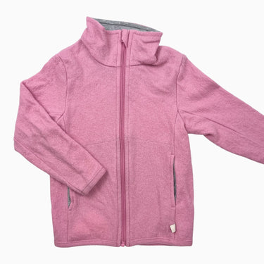 Veste rose bubblegum en laine bouillie 110-116 (Fit 5y)
