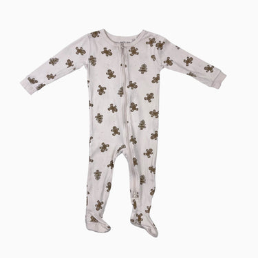 Pyjama rose pale 'Pain d'épice' 12M