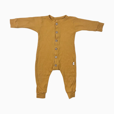 Combi dijon en coton bio et bambou gaufré 6-12M