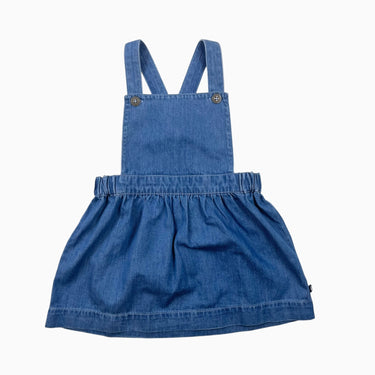 Robe tablier en coton chambray 24M
