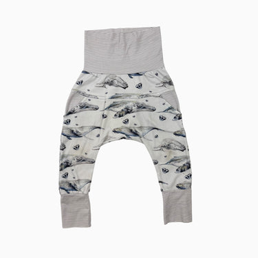 Pantalon baleines en coton bio 1-3Y
