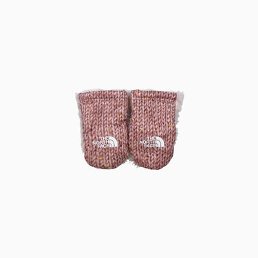 Mitaines roses en peluche avec pouces XS (12-24M)