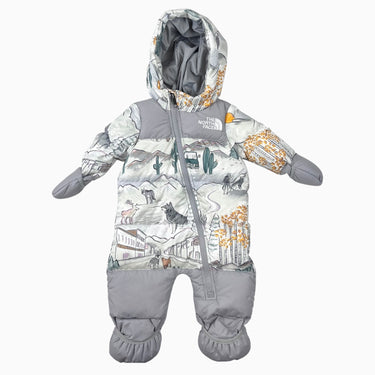 Habit de neige Nupse à imprimé chiens de traîneaux 3-6M