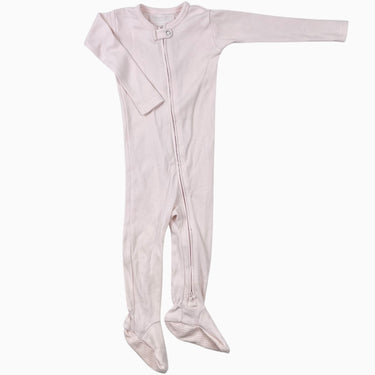 Pyjama rose poudré en coton bio 12-18M