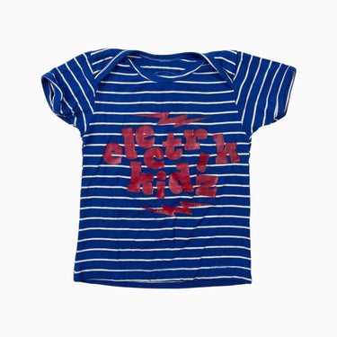 T-shirt en bambou 'electrik kidz' 6-12M