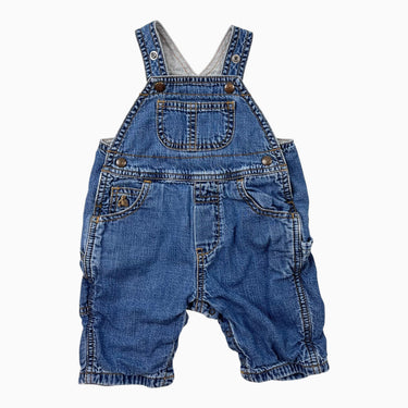 Salopette en denim doublée 0-3M