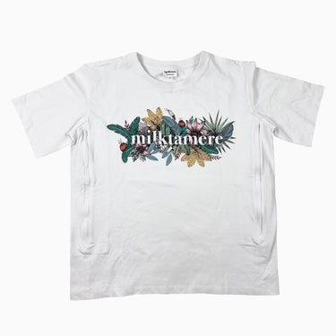 T-shirt blanc d'allaitement 'Milktamere' S
