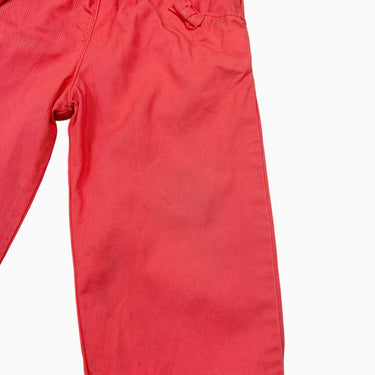 Pantalon corail boucle 18M