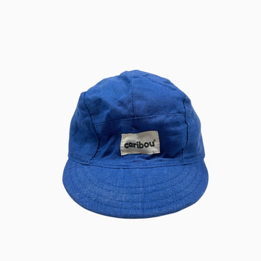 Casquette bleue en lin M 2-3Y