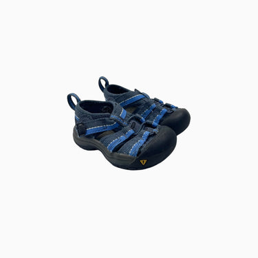 Sandales bleu acier 'sport' 4US