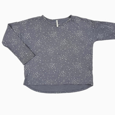 Chandail gris en coton à imprimé ciel étoilé 6-7Y