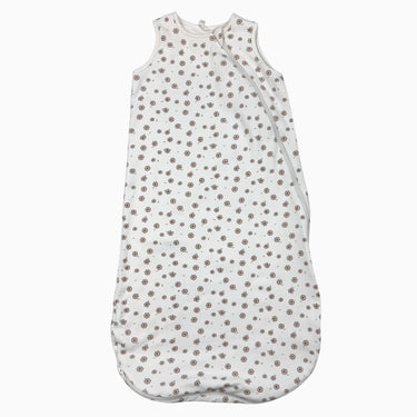 Gigoteuse crème fleuri en coton 0-6M