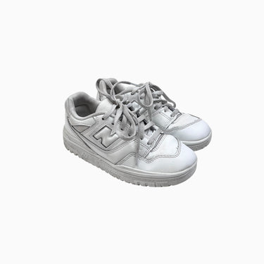 Sneakers blancs en cuir '550' et à lacets 13 US