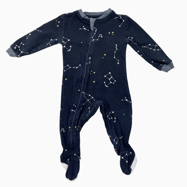Pyjama en coton bio à imprimé constellations 6-9M