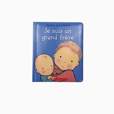 Livre à couverture rigide 'Je suis un grand frère'