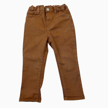 Pantalon noisette en coton 12-18M