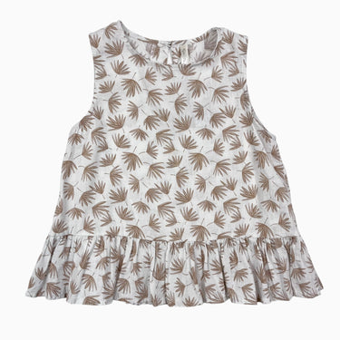 Blouse feuillage 8-9Y