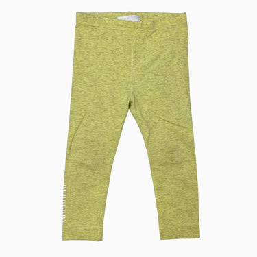 Legging jaune limoncello en coton chiné 2Y