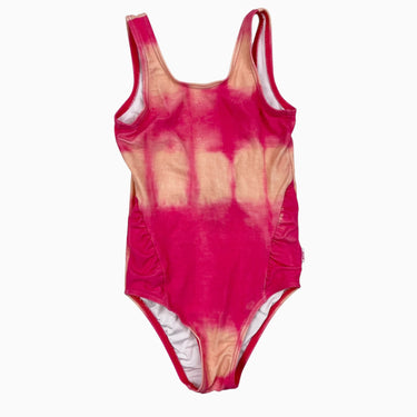 Maillot rose orange tiedie 6Y