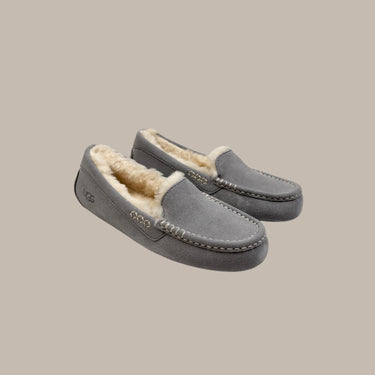 Pantoufles loafer grise pour femmes 8US