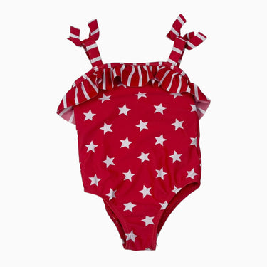 Maillot Rouge a motif étoile 2Y