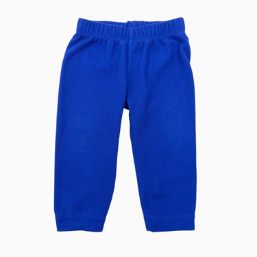 Pantalon de polar bleu royal en poly 12-18M