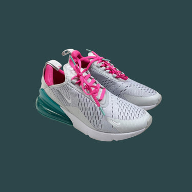 Sneakers air Max 270 Rose et turquoise pour femmes 7US