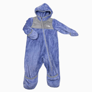 Combi lavande en peluche 12-18M