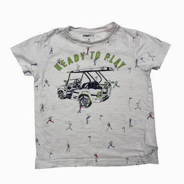 T-shirt en coton 'Ready to Play' 6Y