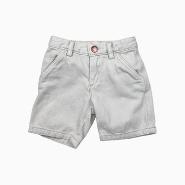 Short en denim crème 18M