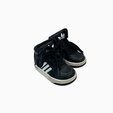 Sneakers noirs à lacets en cuir 4 US