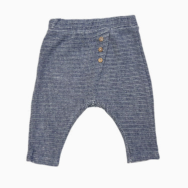 Pantalon marine et blanc 3-6M