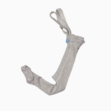 Bas collant crème en coton et polyamide à bretelles 52-56cm (3-6m)