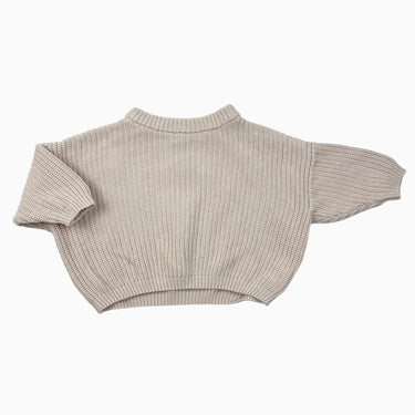 Chandail en tricot beige 6m