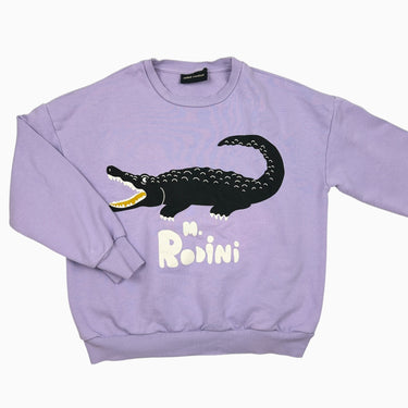 Pull violet 'crocodile' 9-11Y